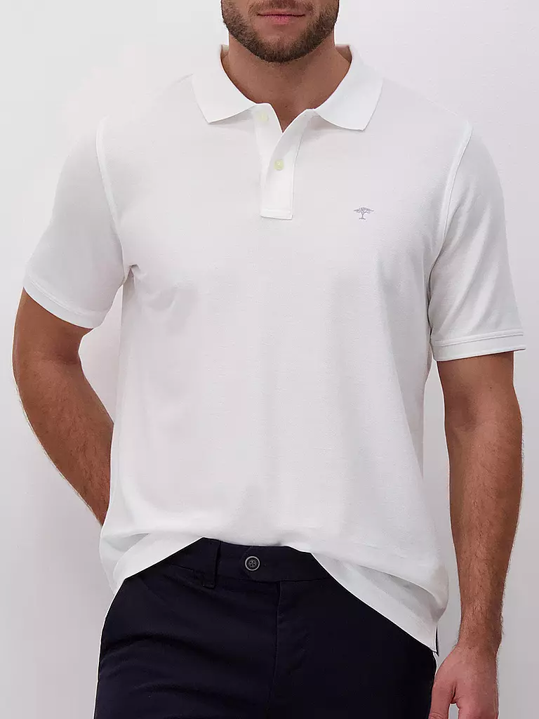 FYNCH HATTON Poloshirt  weiss