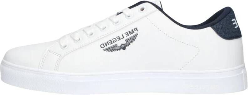 PME Legend Carior Lage sneakers Leren Sneaker Heren Wit