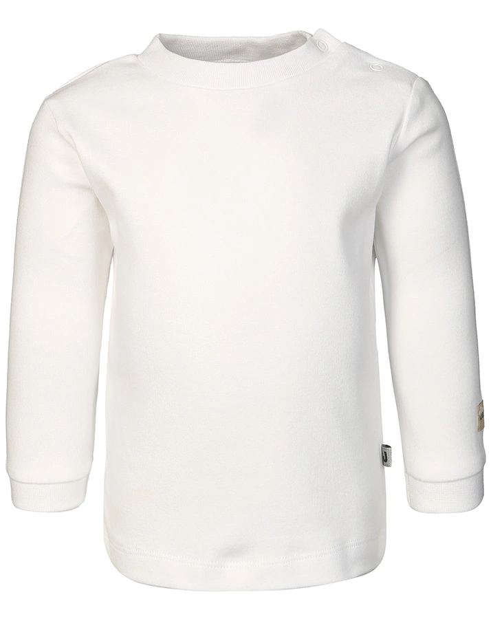 Langarmshirt LAMAS UNI in weiß