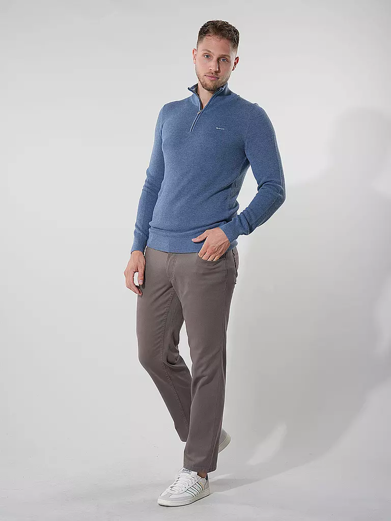 GANT Troyer Pullover blau