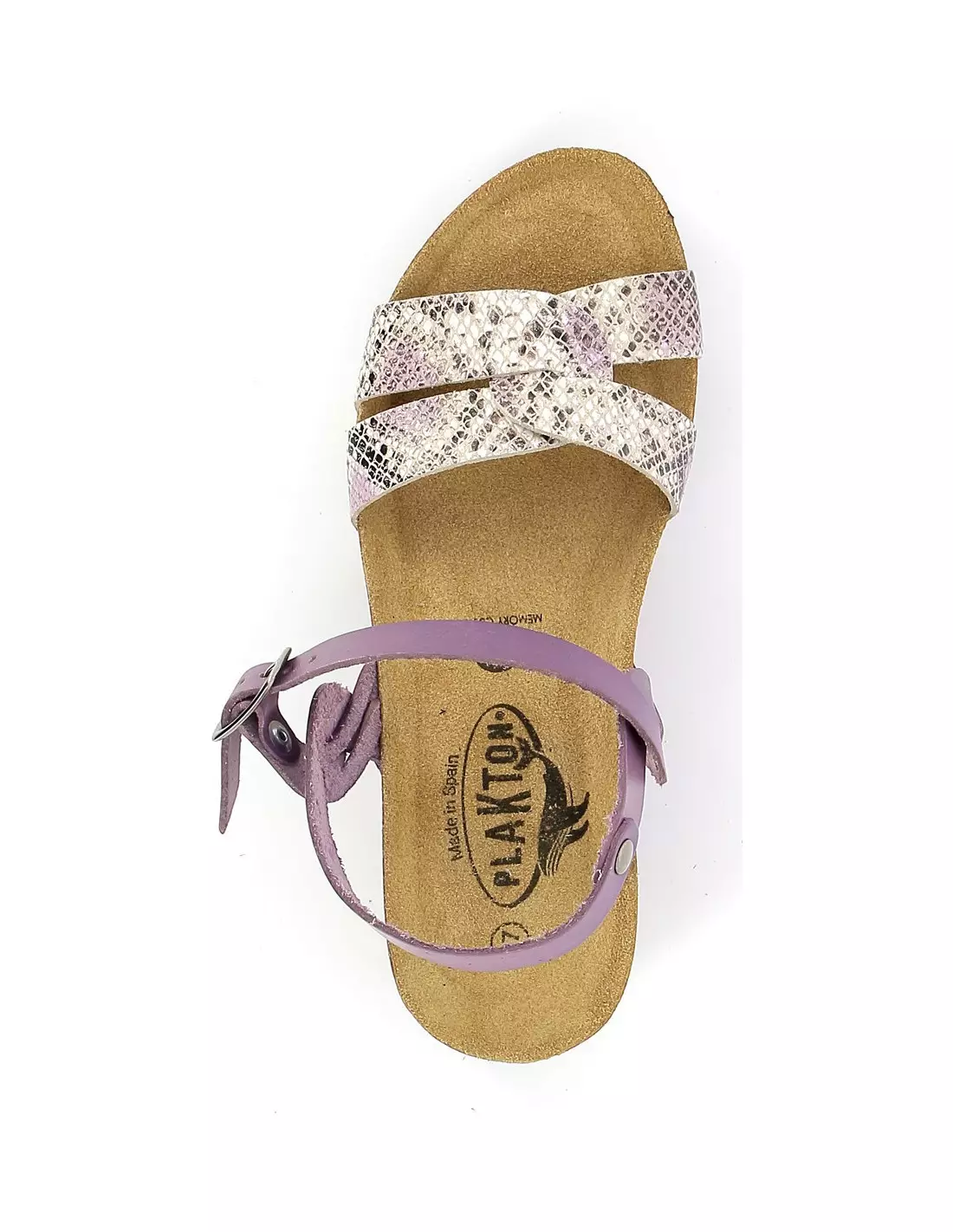 PLAKTON KIMBO BIO - Sandales & nu-pieds LILA27LAVANDE90025