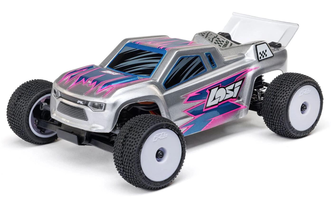 Micro-T Stadium Truck RTR, Silber<br>Stadion-Truck im Massstab 1:28