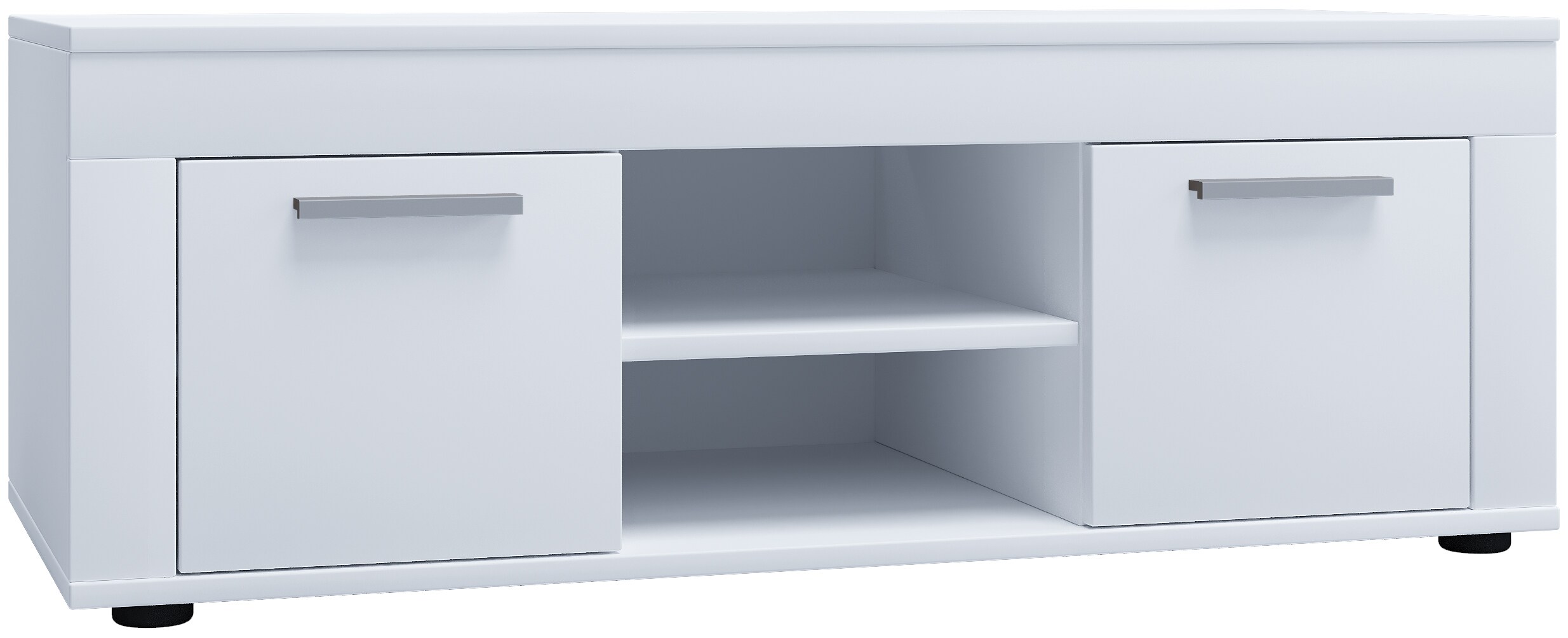VCM Holz TV Lowboard Möbel Fernsehschrank Tisch Konsole Fernsehtisch Breite 102 cm Usilo L