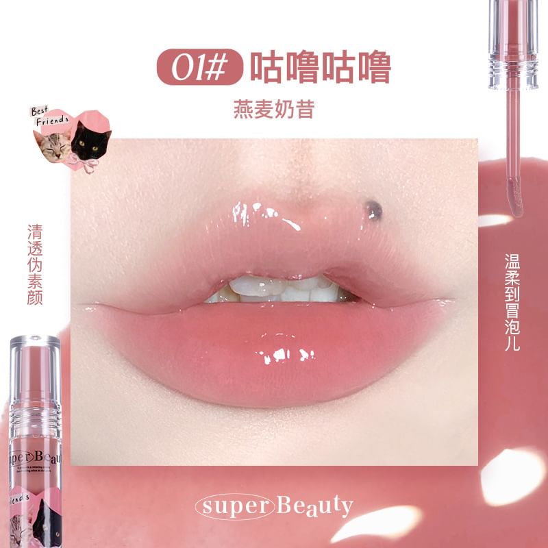FLORTTE - Lipgloss Serum - 4 kleuren (1-4)