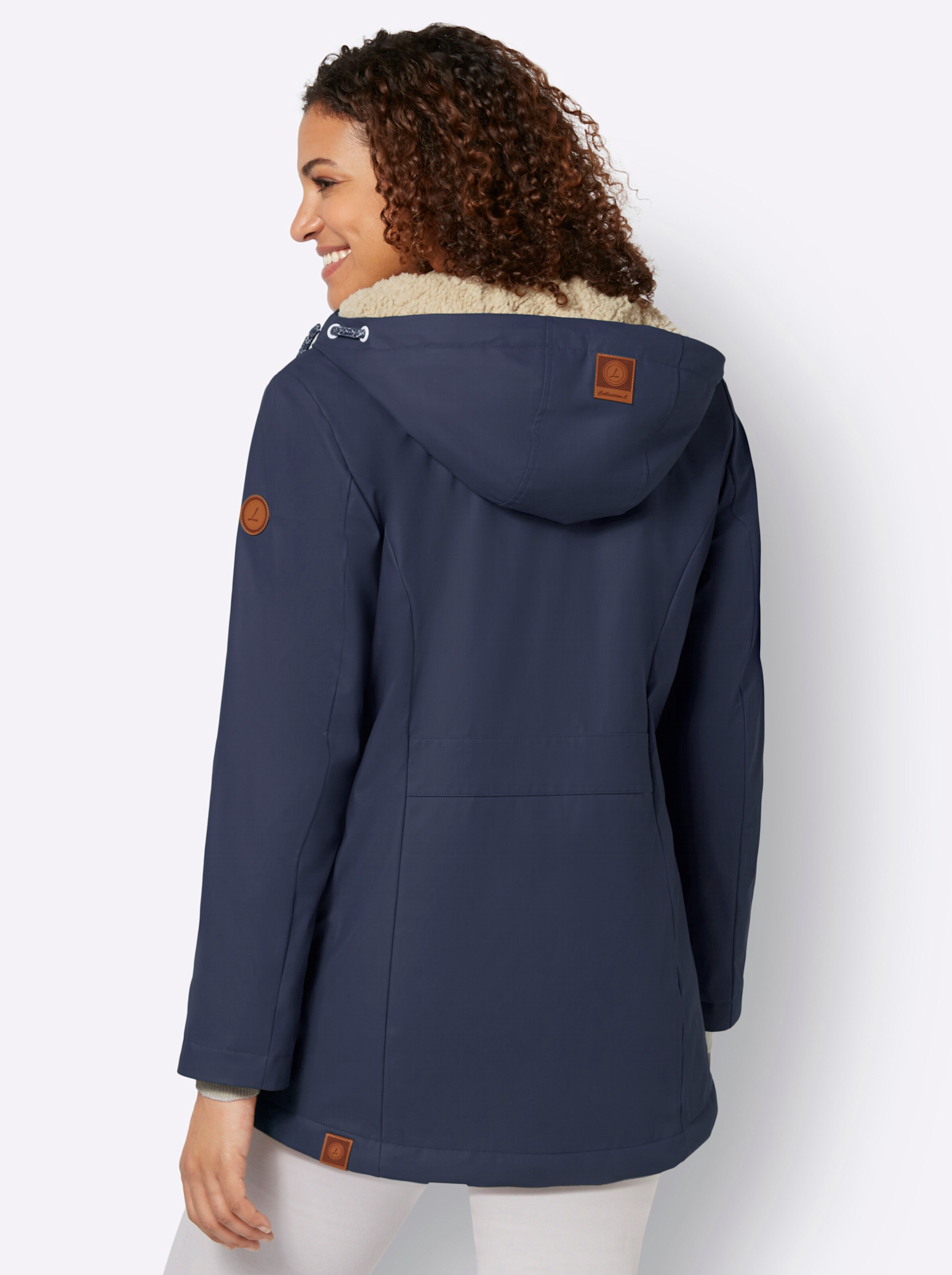 Jacke in marine