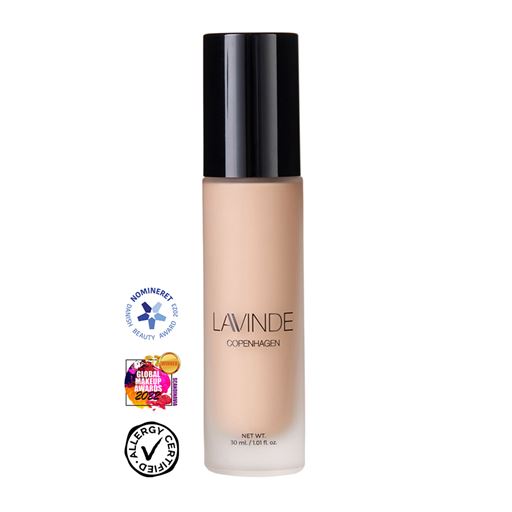 Lavinde Natural Glow Liquid Foundation, 201 Ivory