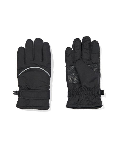 gants pour enfants thinsulate spécial écran tactile noir