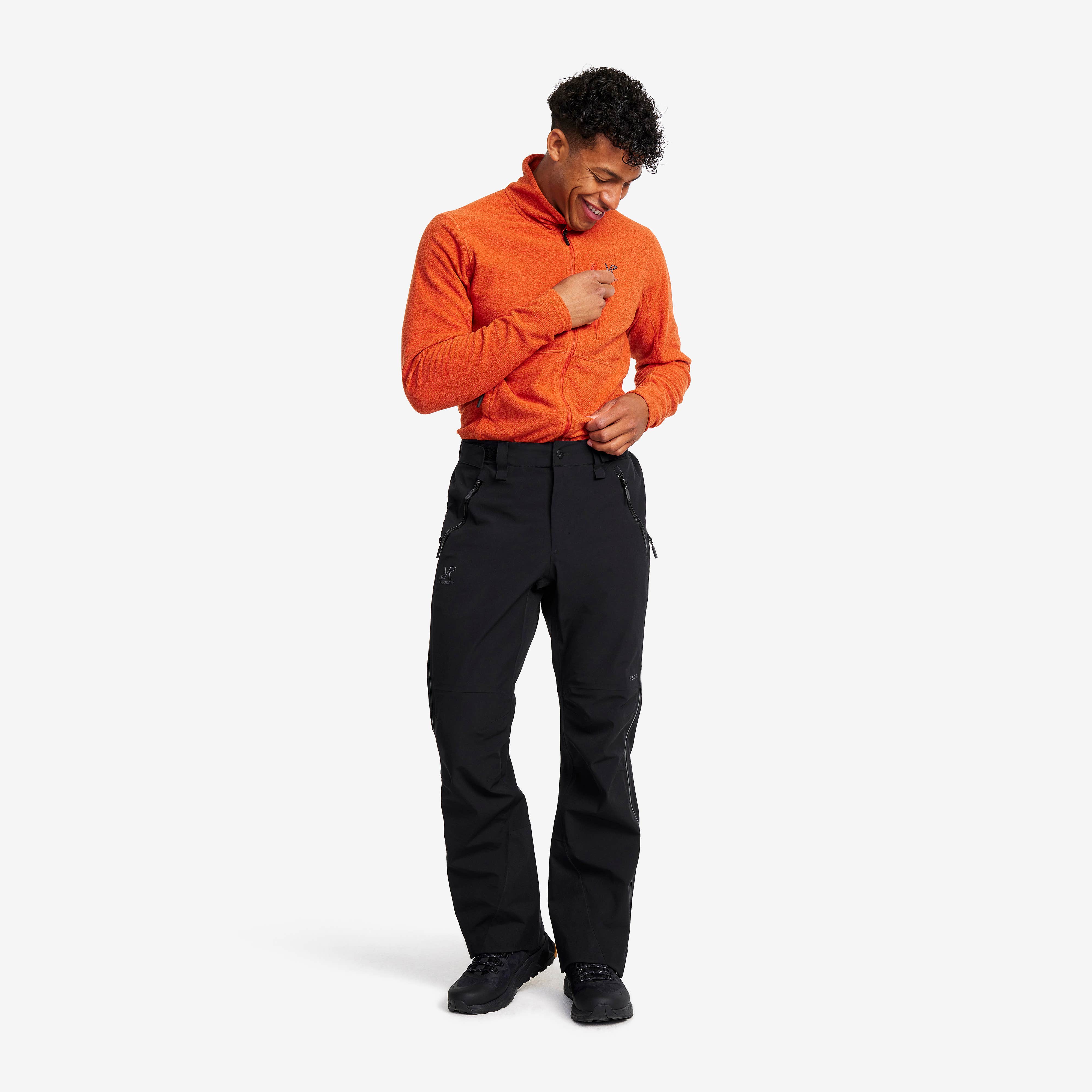 Cyclone Zip-up 3L Pants Herre Black