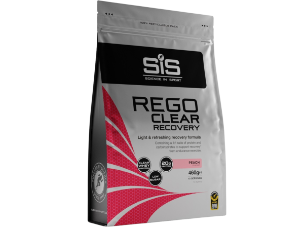 SiS Rego Clear Fersken Recovery, 460g