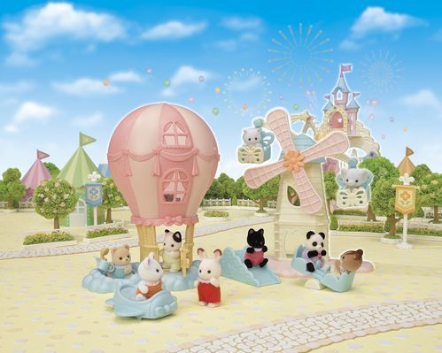 Sylvanian Families - Kermis - Heteluchtballon - Figuren - Mini-poppen