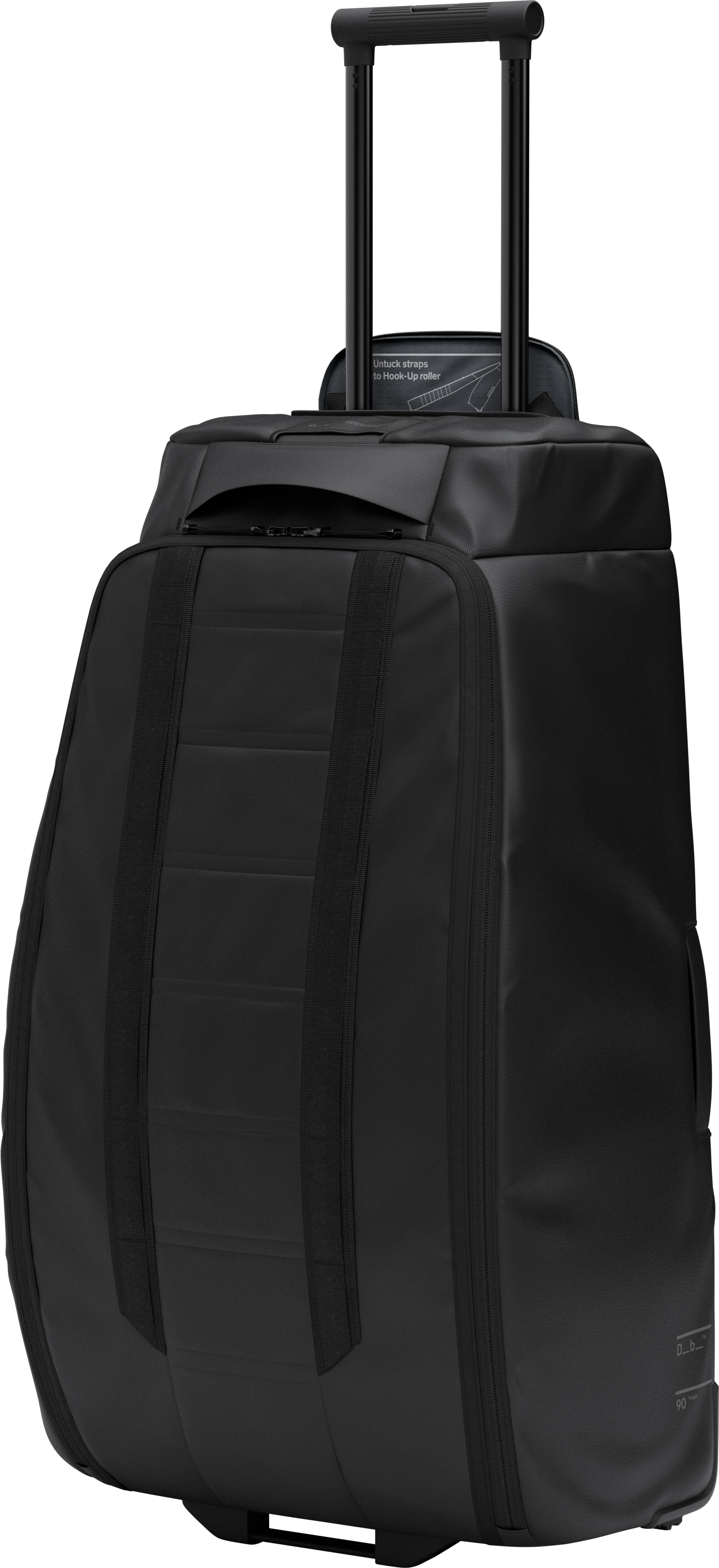Hugger Roller Bag Check-in 90L Black Out