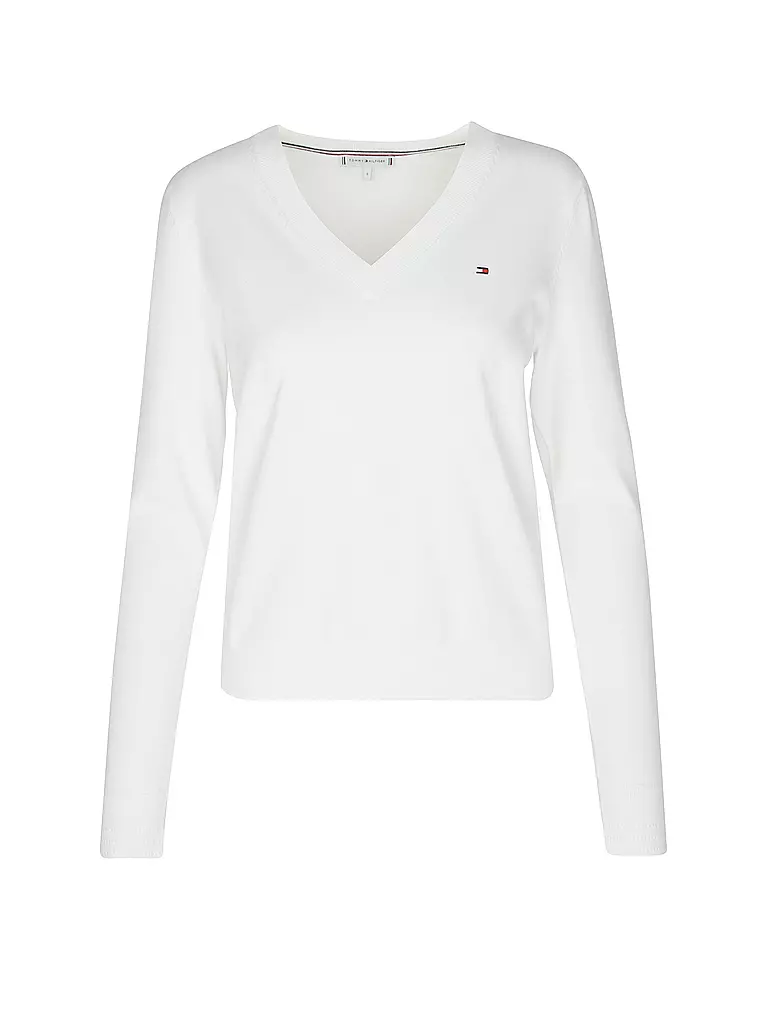 TOMMY HILFIGER Pullover  weiss