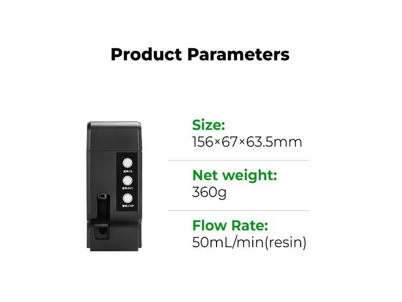 Creality Resinpumpe für Halot Mage Pro und S Smarte Resin-Pumpe für Halot Mage S und Pro 3D-Drucker