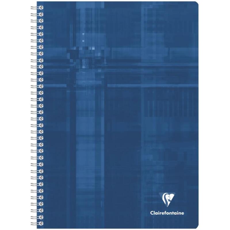 Cahier reliure intégrale A4 148 pages grands carreaux Couleur aléatoire - Assortis