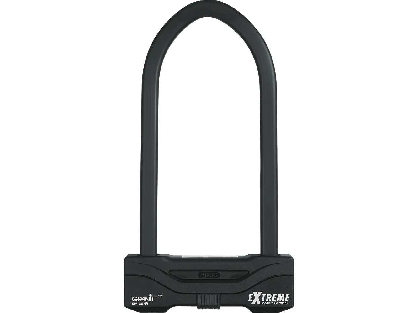 ABUS GRANIT Extreme 59/180HB260 - Cykel-U-lås - nøgle - sort