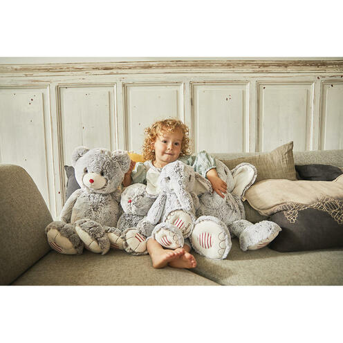 Lapin Prestige 38 cm Gris - KALOO