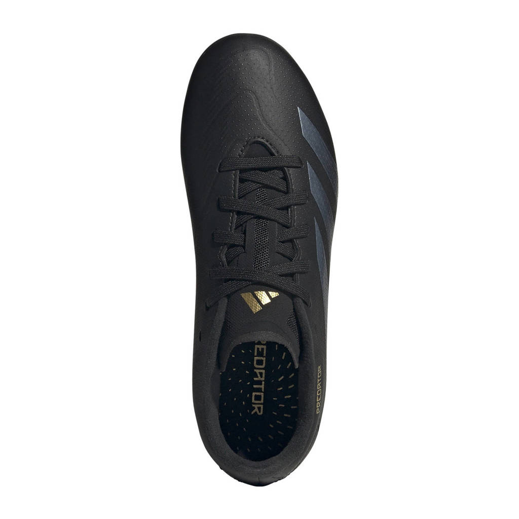 adidas Predator League MGjunior voetbalschoen zwart/antraciet