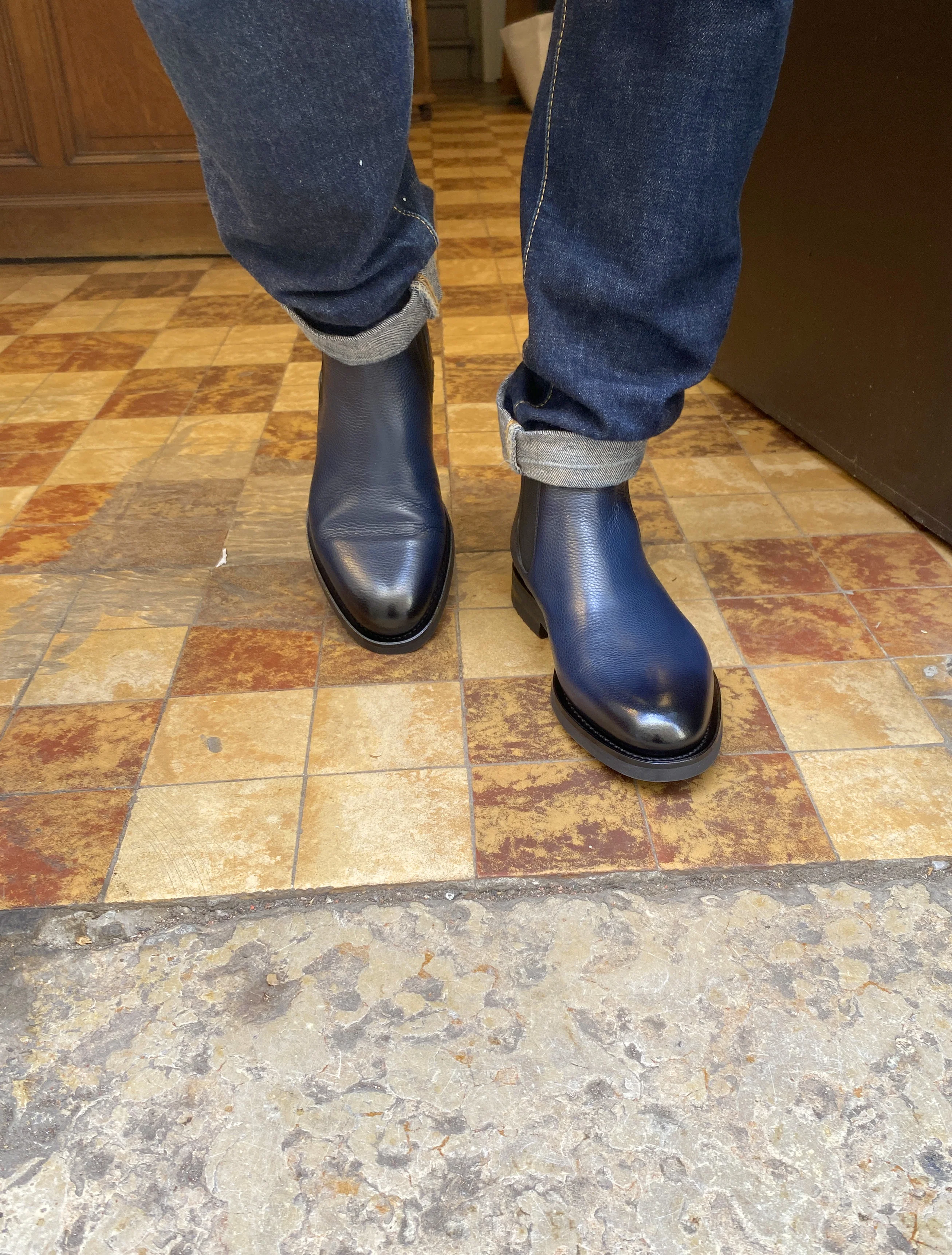 SANTONI - COLIN 17838 SDS BLEU