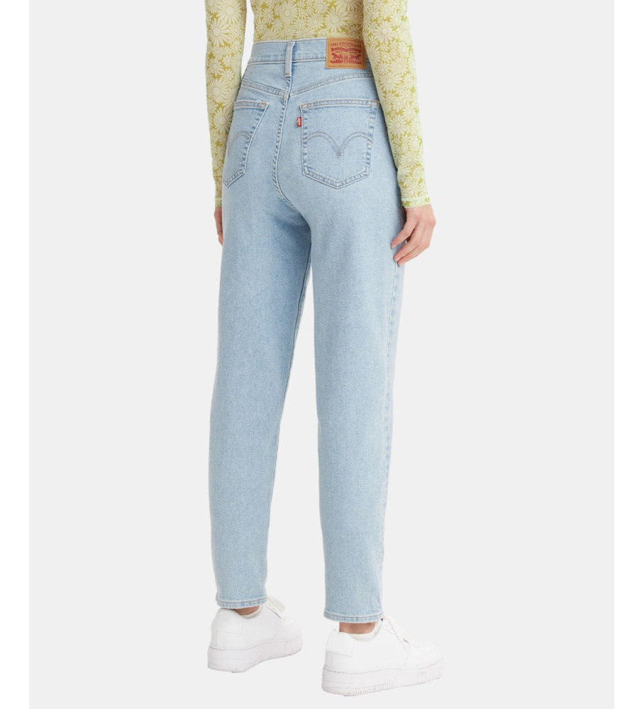 Calça jeans Levi's Mom de cintura alta azul