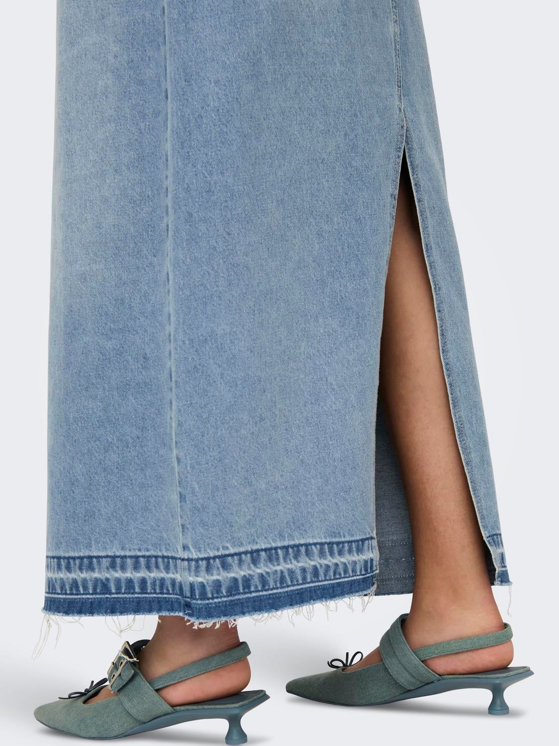 JDYBELLA Jeansrock Light Blue Denim