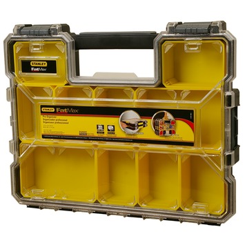 Stanley Fatmax organizer professioneel ondiep zwart met geel
