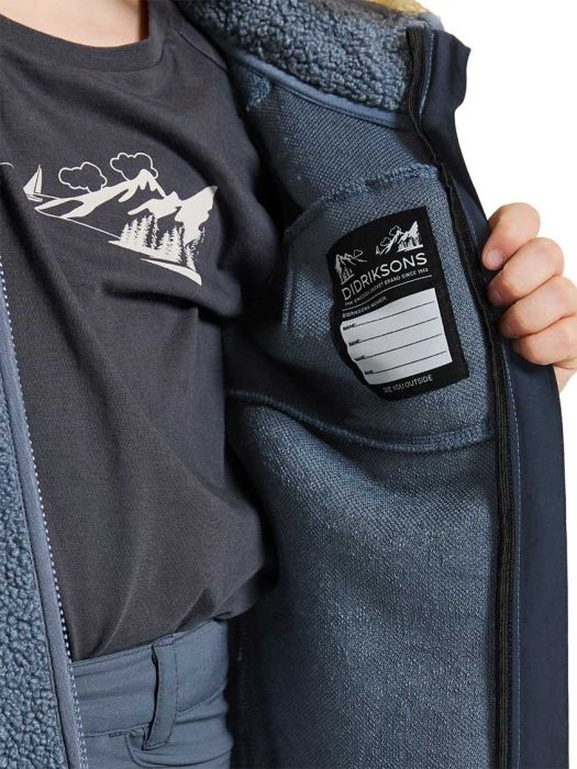 Exa Youth Pile Jacket Fullzip børnefleece