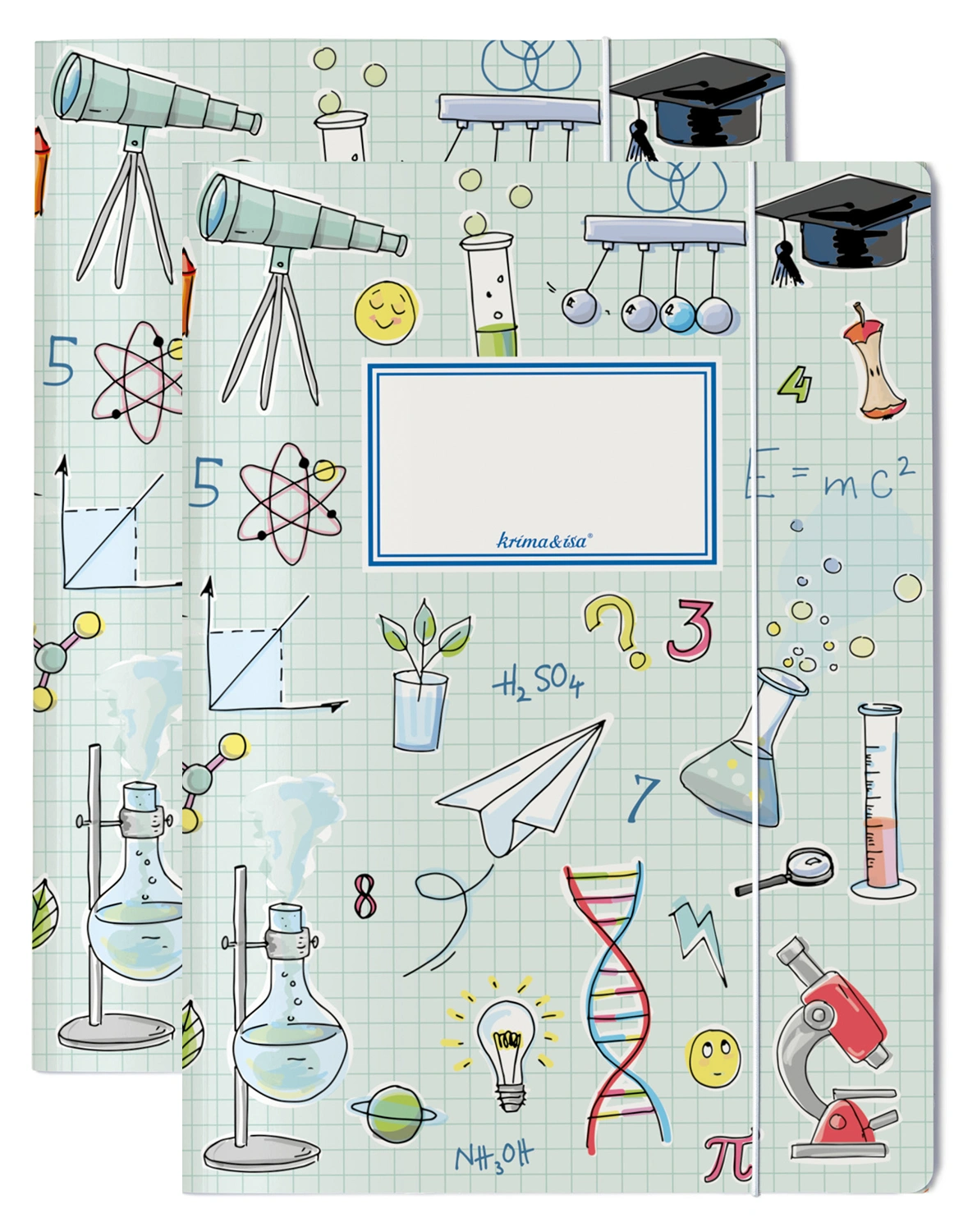 Sammelmappe SCIENCE A4 2er-Set