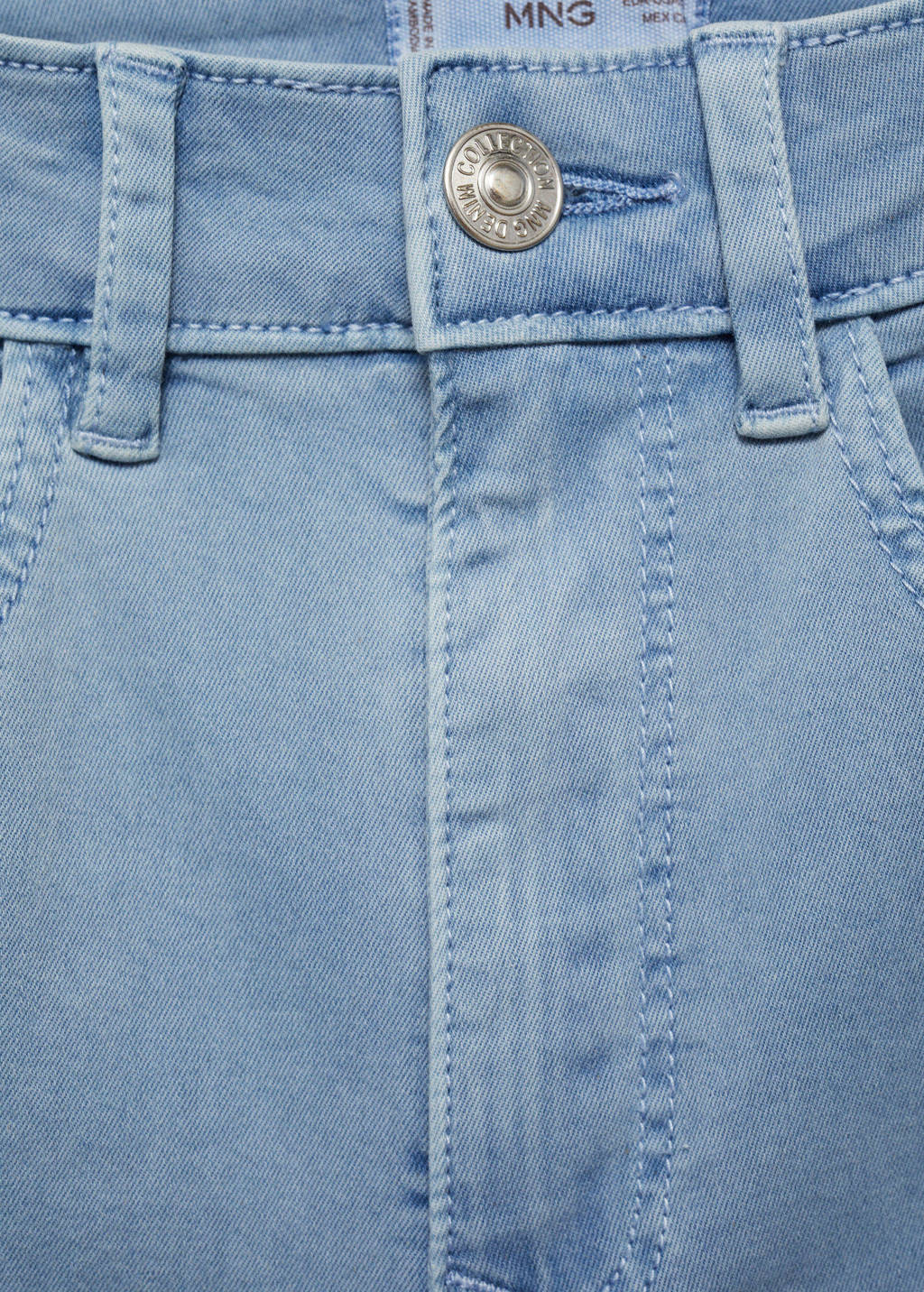 MANGO TEEN broek lichtblauw