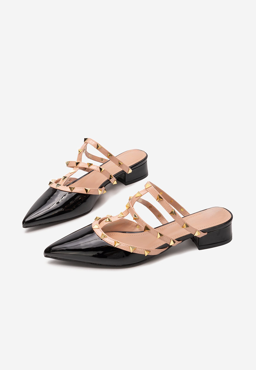 Sabots femme noirs Candiana