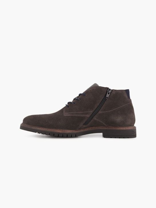 bugatti Schnür-Stiefelette Grau