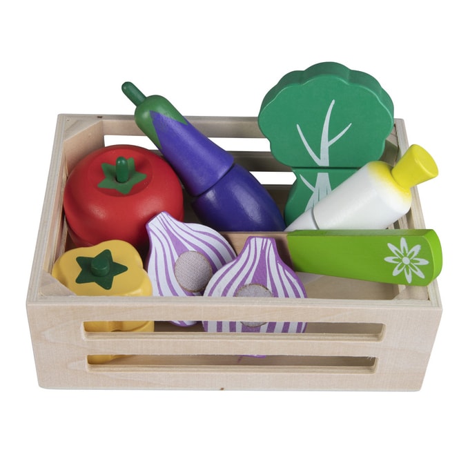 Besttoy - Holzkörbchen - Gemüse Set 2