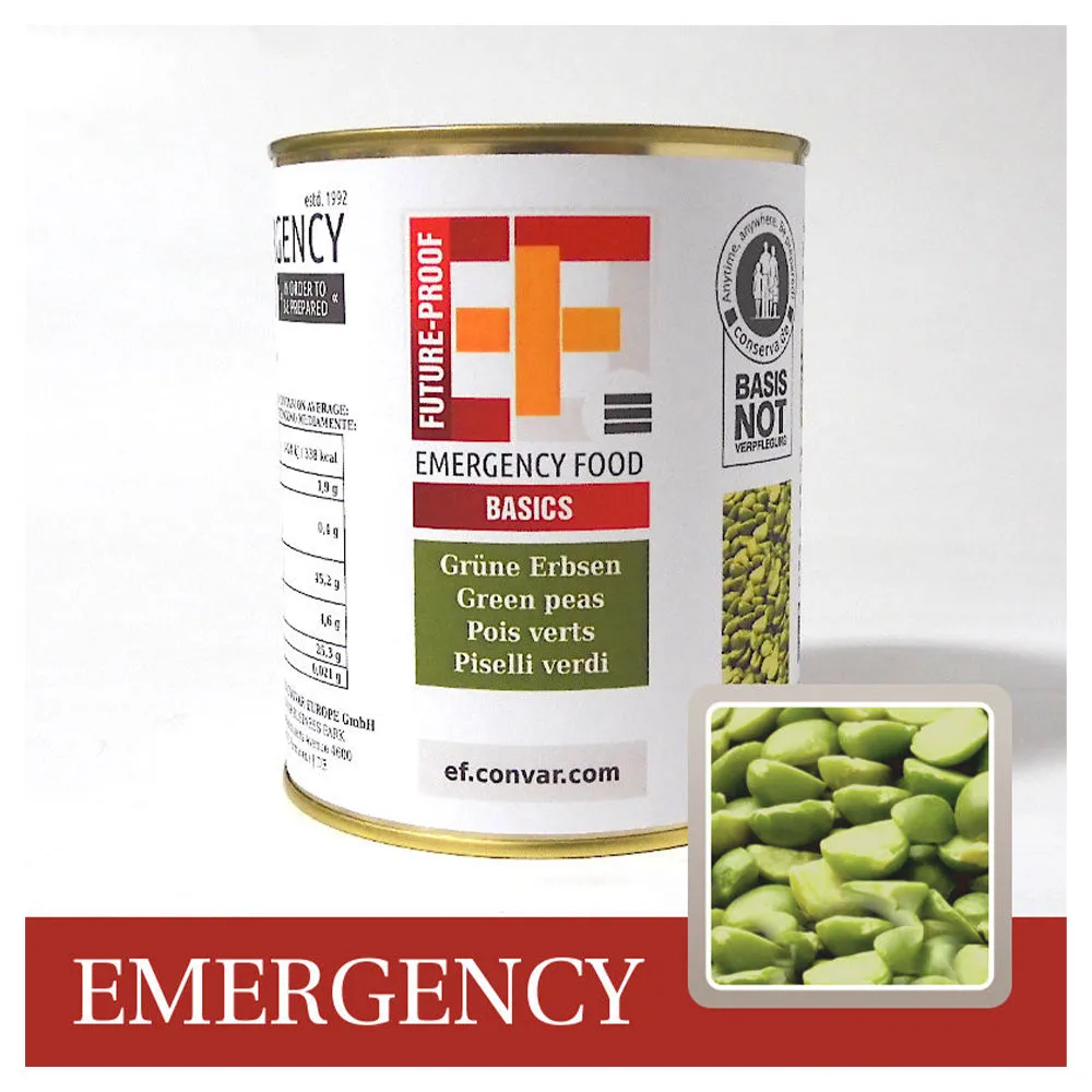 EF Emergency Food -  Basics Grüne Erbsen
