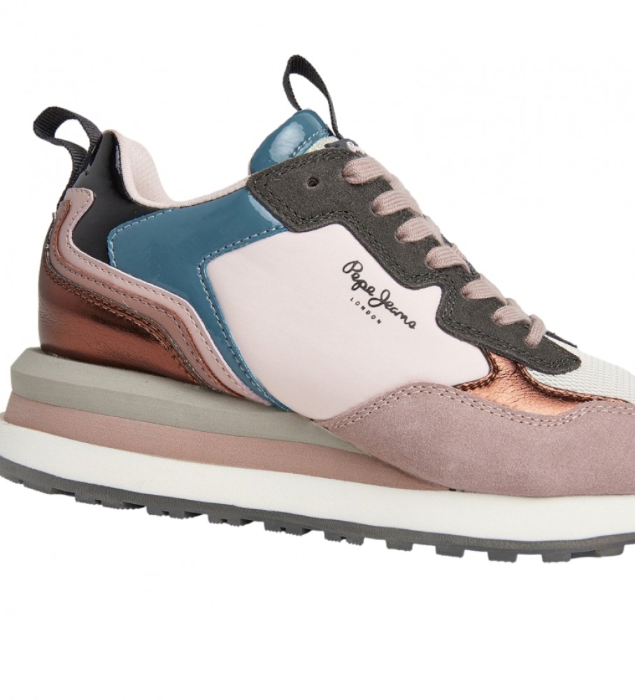 Tênis Pepe Jeans Blur Star Multicolor em Couro