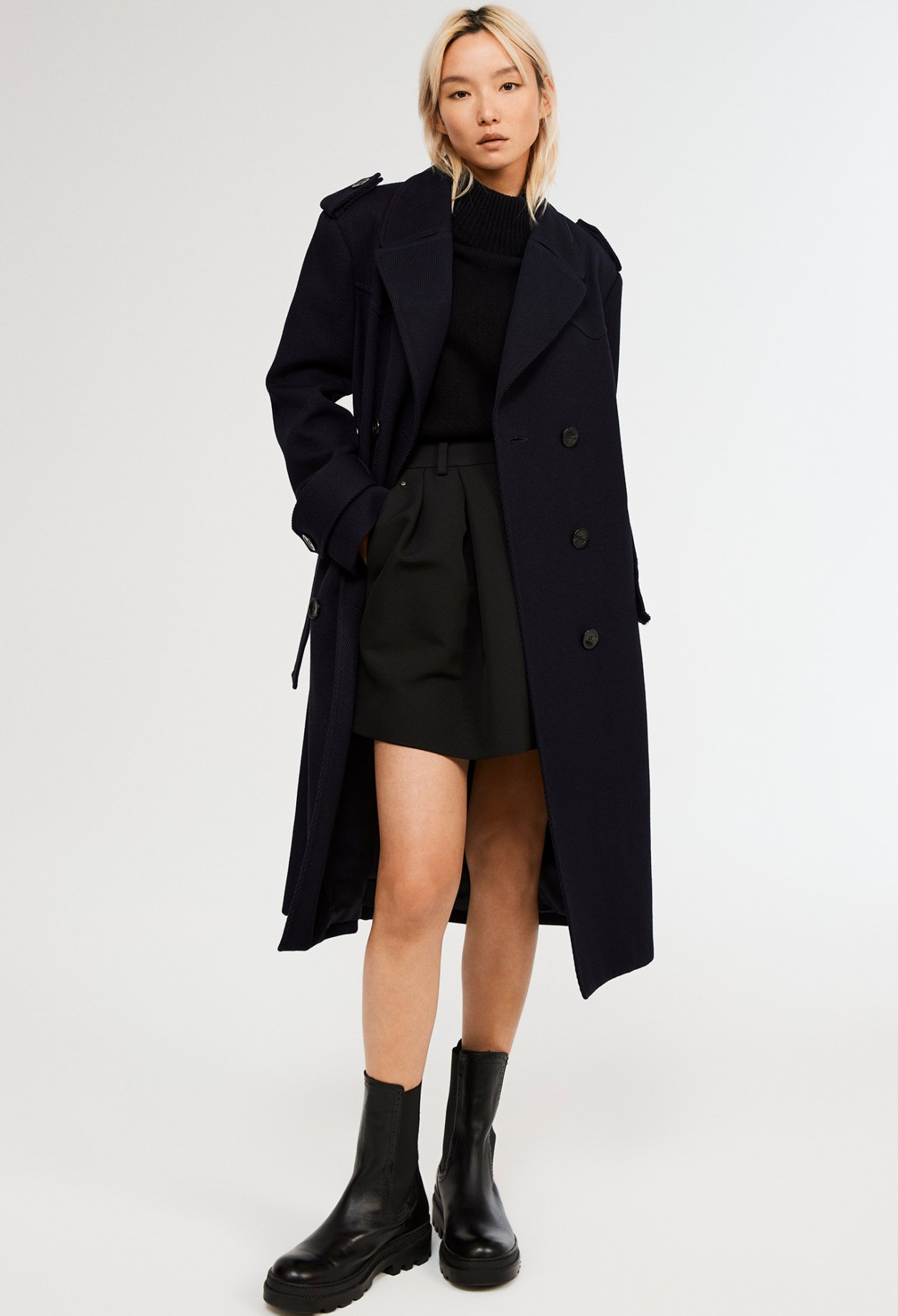 Manteau en laine