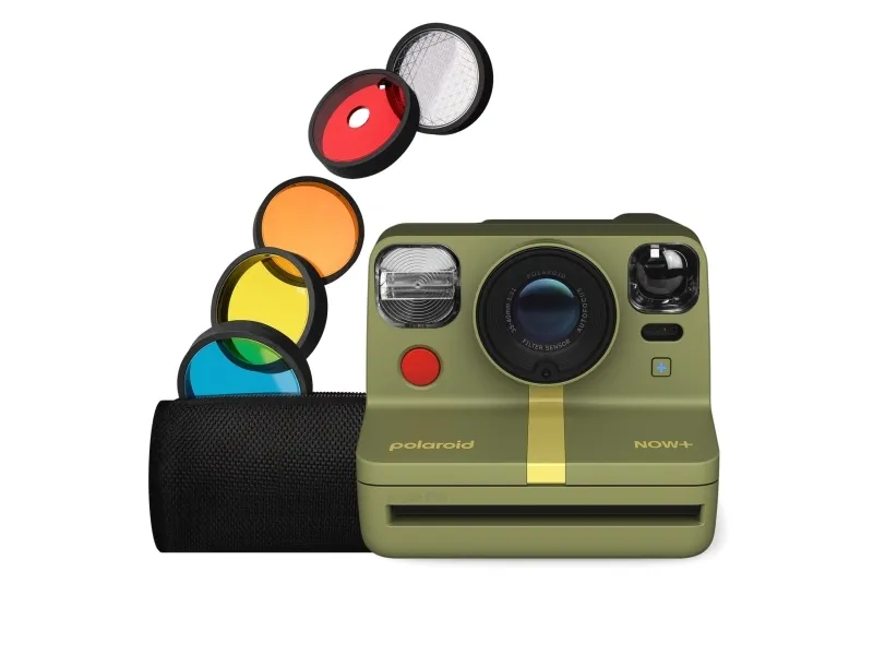 Polaroid Now  Generation 2 - Instant kamera - objektiv: 94.96 mm - 102.35 mm - 600-type / i-Type skovgrøn