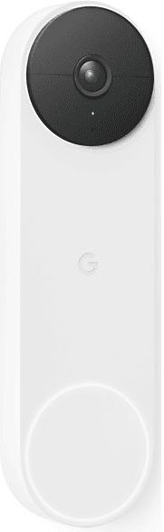 Google Nest Videodeurbel - Deurbeldrukker - Batterij - Wit
