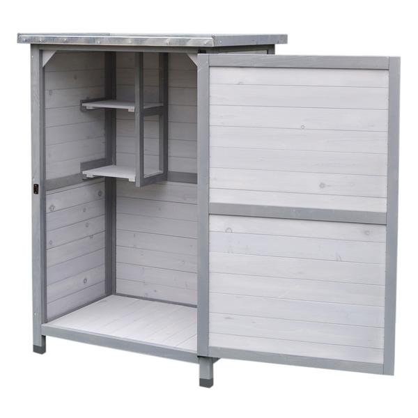 Habau Gartenschrank Flachdach