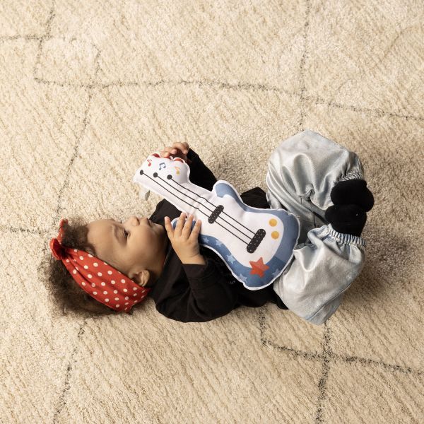 Tiny Love Muzikale Stoffen Gitaar - Rock