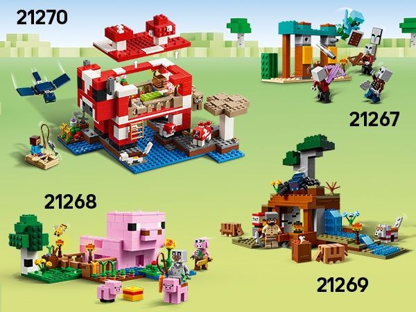 LEGO - Minecraft - Mooshroom-huset (21270)