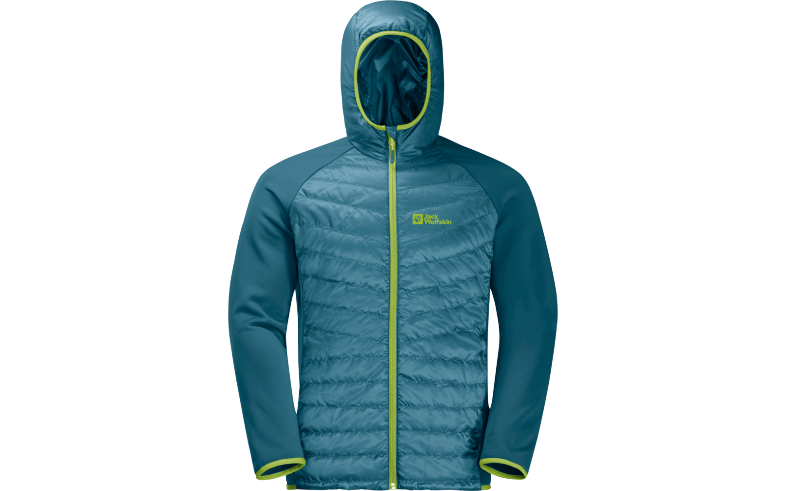Jack Wolfskin Routeburn Pro Hybrid Herren Übergangsjacke fresh green