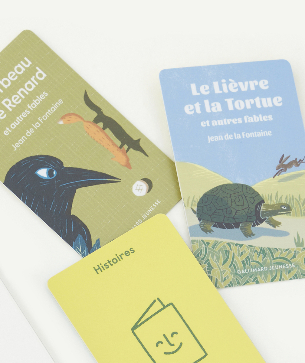 YOTOPACK DE 3 CARTES HISTOIRES AUDIO LES FABLES DE LA FONTAINE
