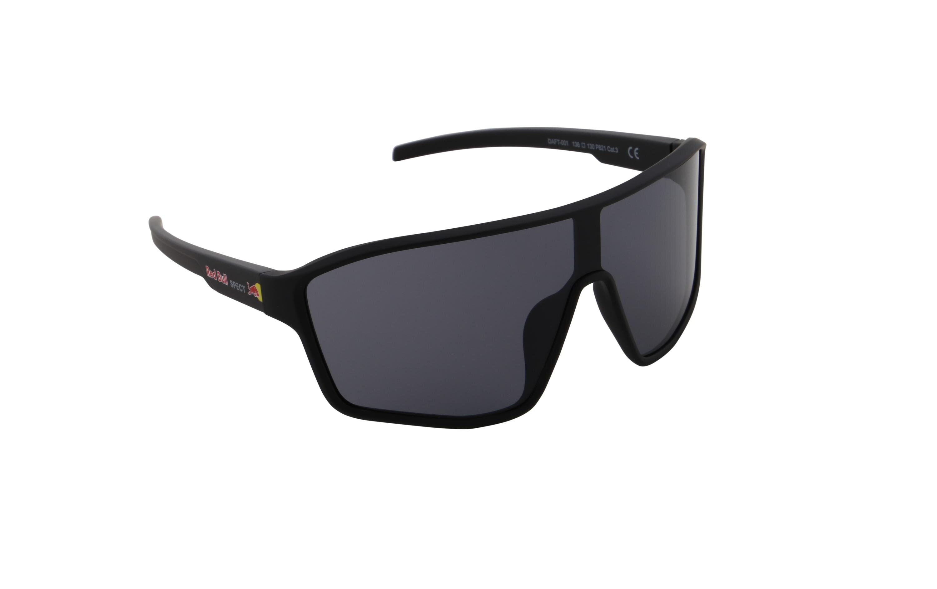 Sportbrille Daft Black, Smoke with Purple RevoVelobrille