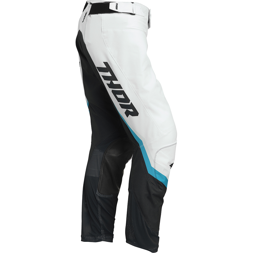 Thor Motocross - Pantalon femme Pulse Rev Blanc / Bleu foncé