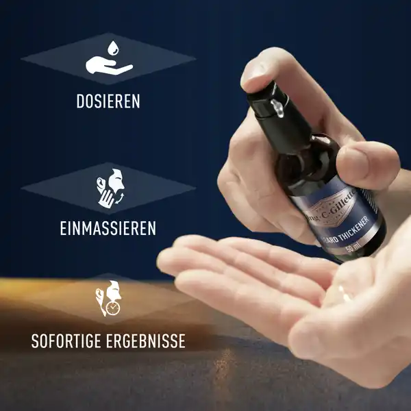 Bartpflege Bartvolumen Serum
