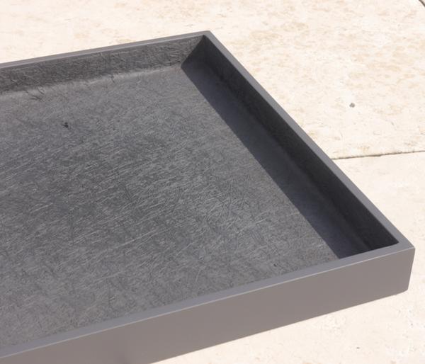 Eastwest Fiberglas-Untersetzer Bassin,