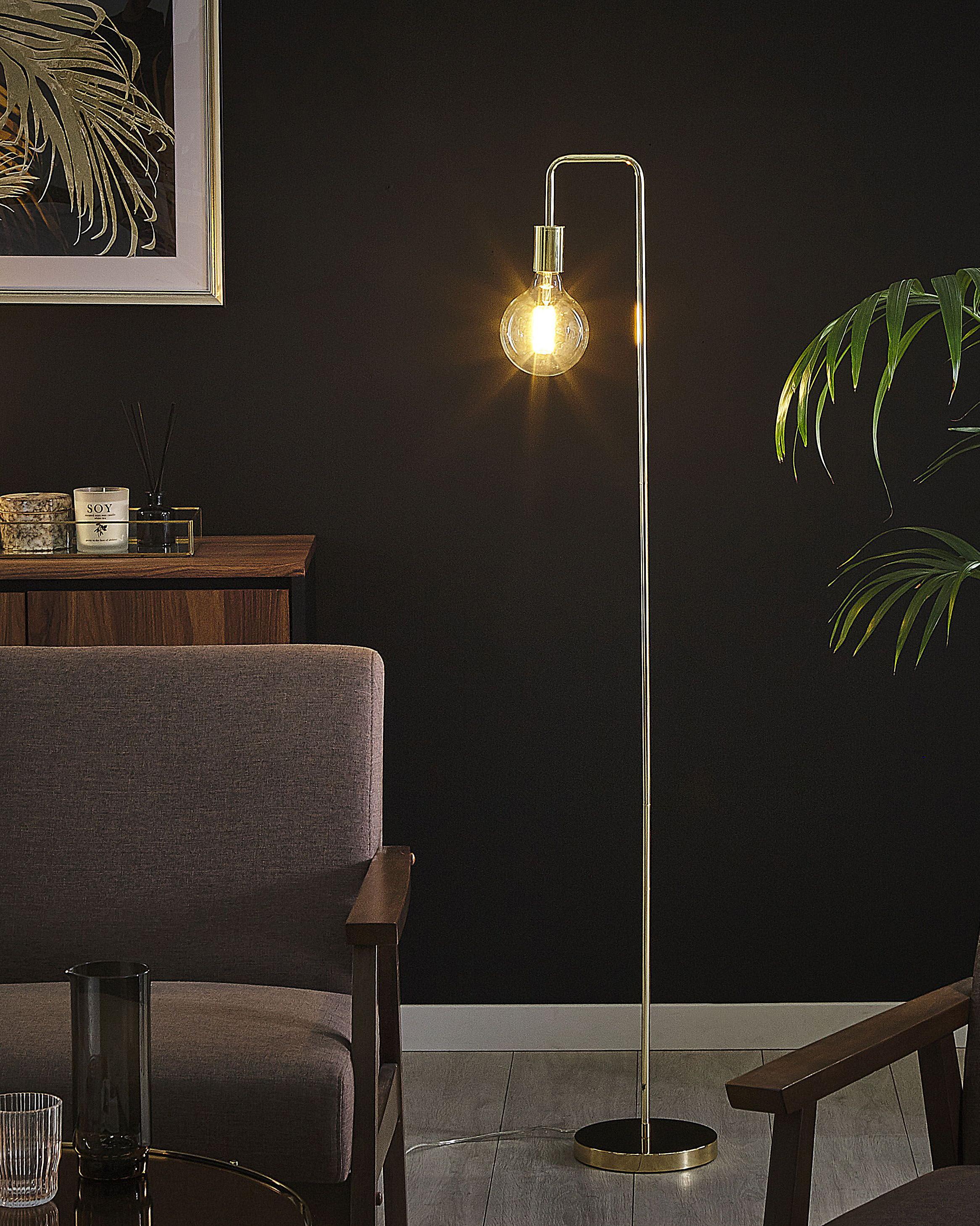 Staande lamp SAVENA Metaal Goud