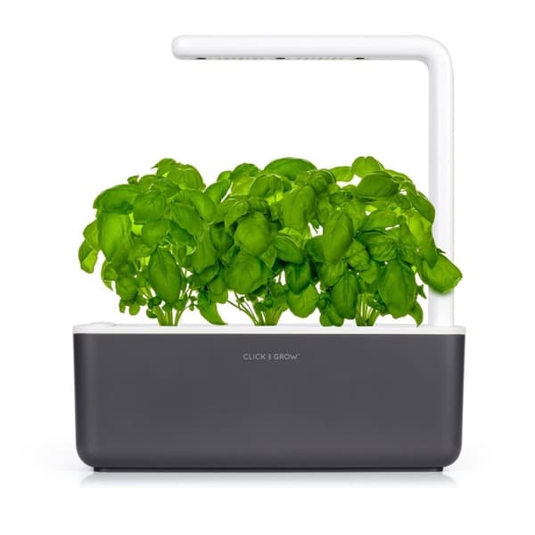 Click & Grow Smart Garden 3 Start-sett (Farge: Mørk grå) (SGS8UNI)