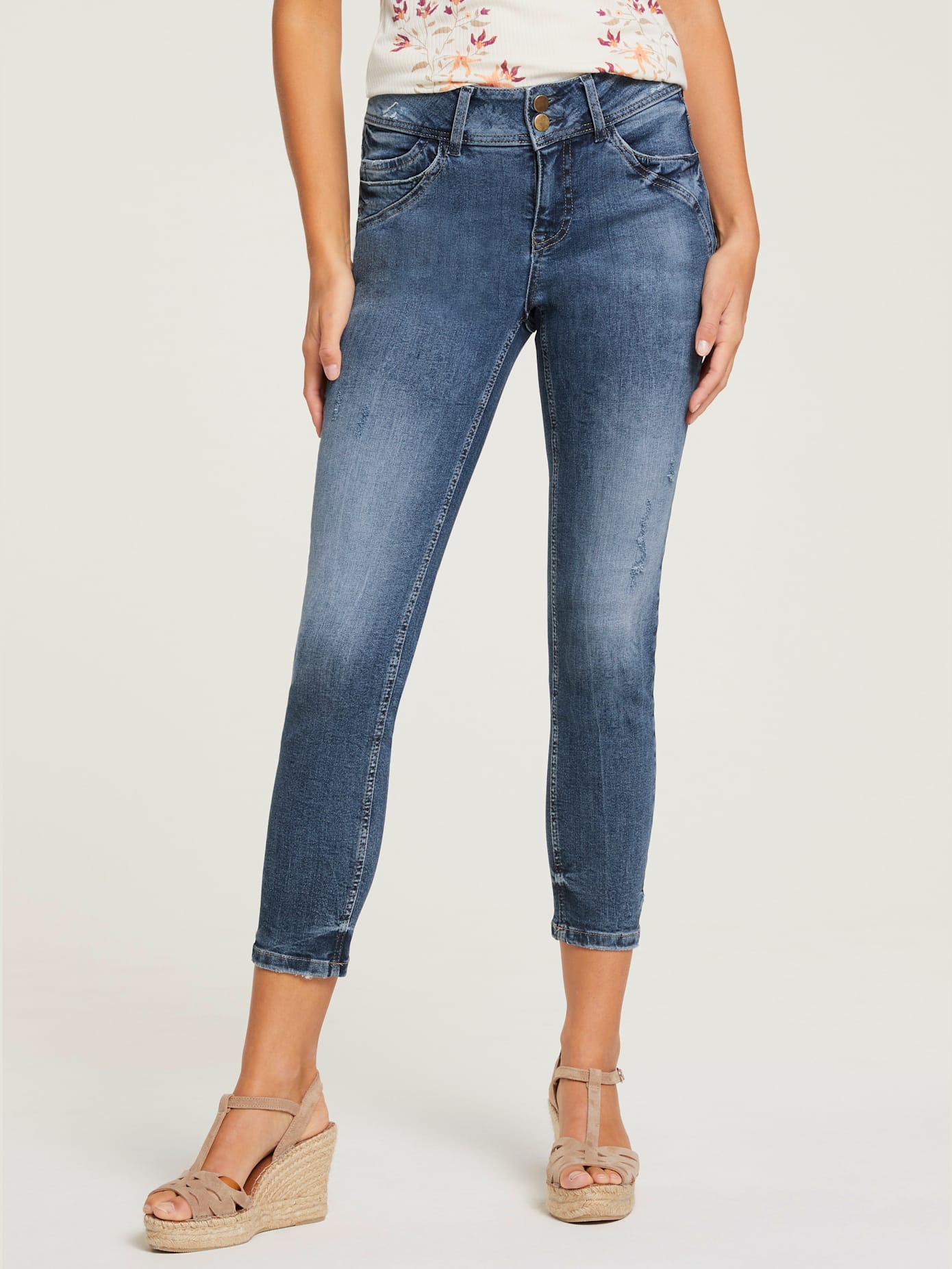 Jean coupe skinny tendance