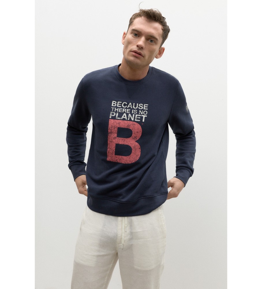 Moletom ECOALF Greatalf B azul marinho