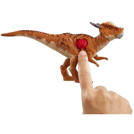 Mattel Jurassic World Battle Damage Dinofigur, sortiert